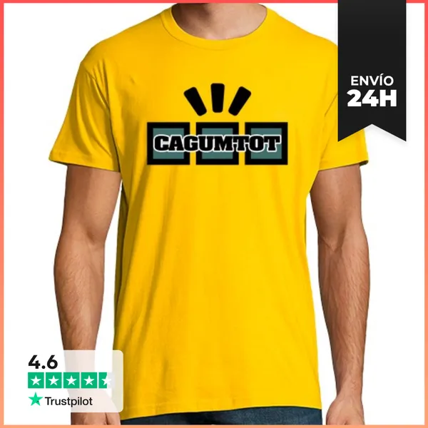 Camiseta Hombre Clásica CAGUM TOT II LaTostadora
