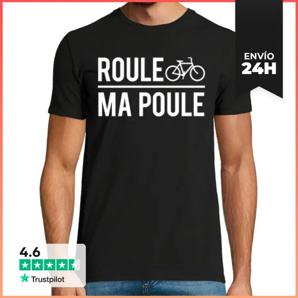 Camiseta Hombre Clásica Montar Mi Bicicleta Ciclista De Regalo
