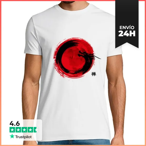 Camiseta Hombre Clásica Dragón Enso LaTostadora