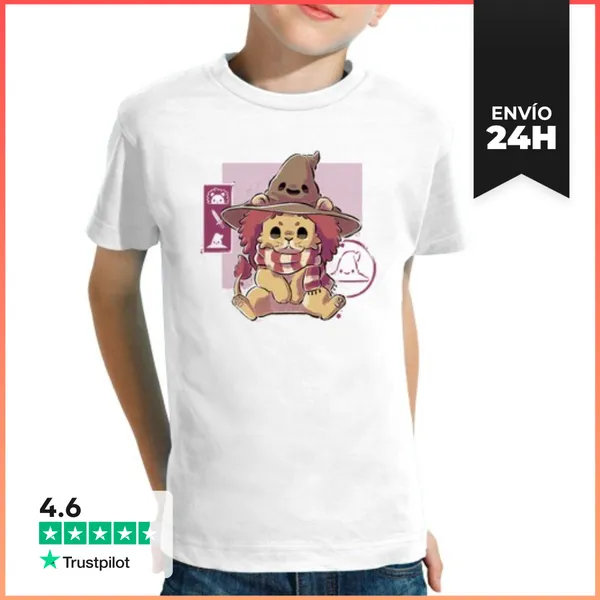 Camiseta Clásica Para Niños Lindo Gryffindor LaTostadora