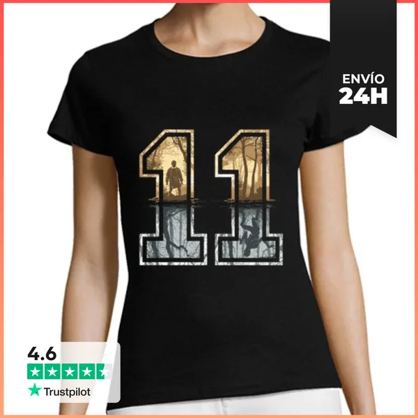 Camiseta Mujer Clásica Extraño 11 LaTostadora