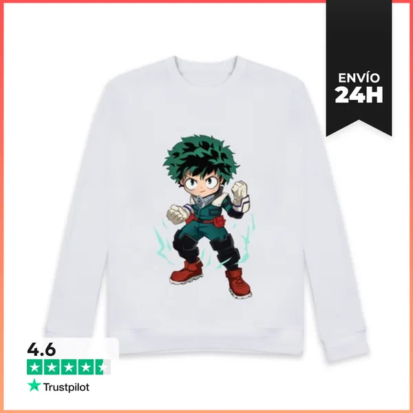 Sudadera Unisex Deku LaTostadora