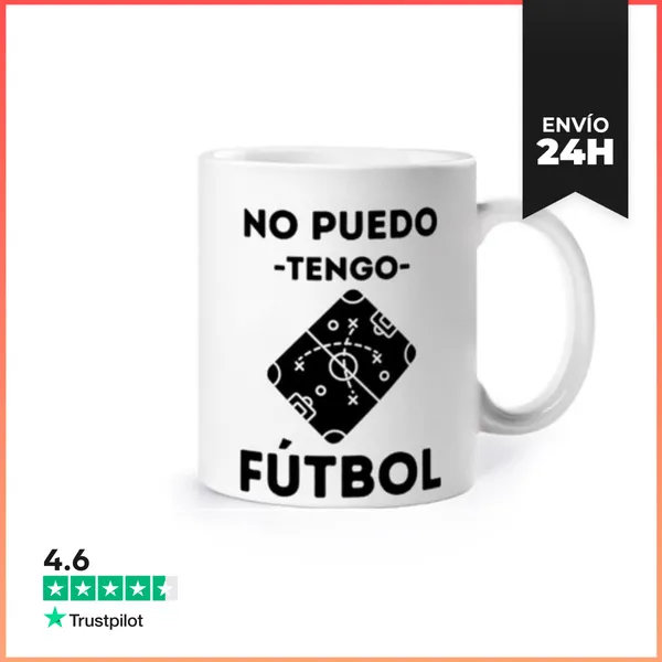Taza No Puedo Tengo Fútbol Entrenador De Fút LaTostadora