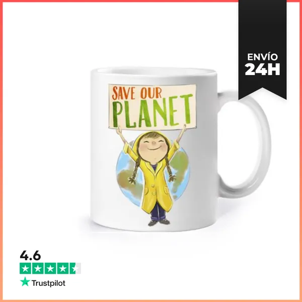 Taza Save Our Planet LaTostadora