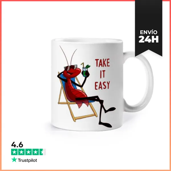 Taza Tómalo Con Calma LaTostadora