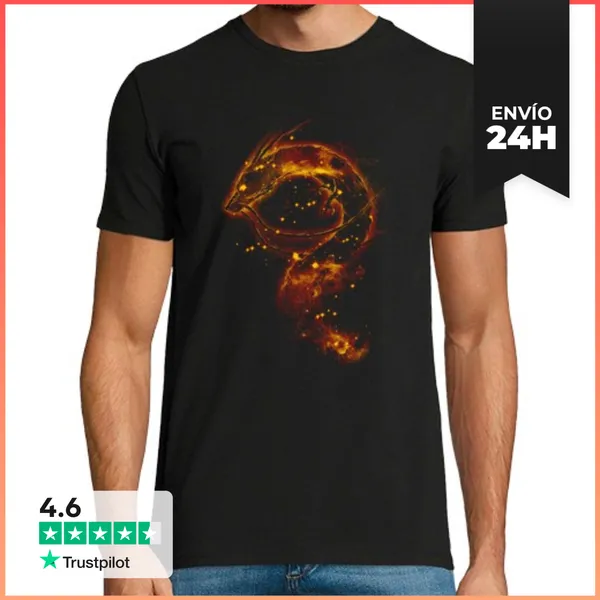 Camiseta Hombre Clásica Nebulosa Haku LaTostadora