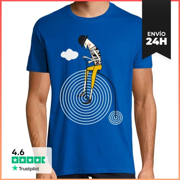 Camiseta Hombre Clásica Bike CHA LaTostadora