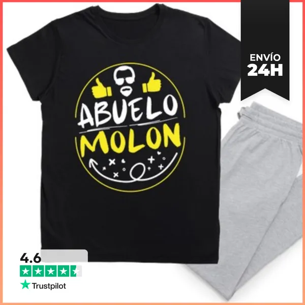 Pijama Abuelo Molón Para Abuelos LaTostadora