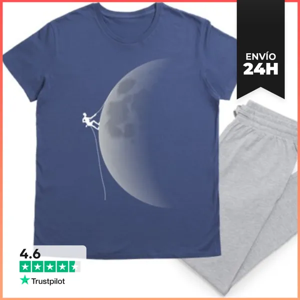 Pijama Escalar La Luna LaTostadora