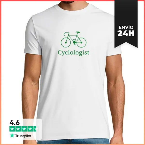 Camiseta Hombre Clásica Ciclólogo LaTostadora
