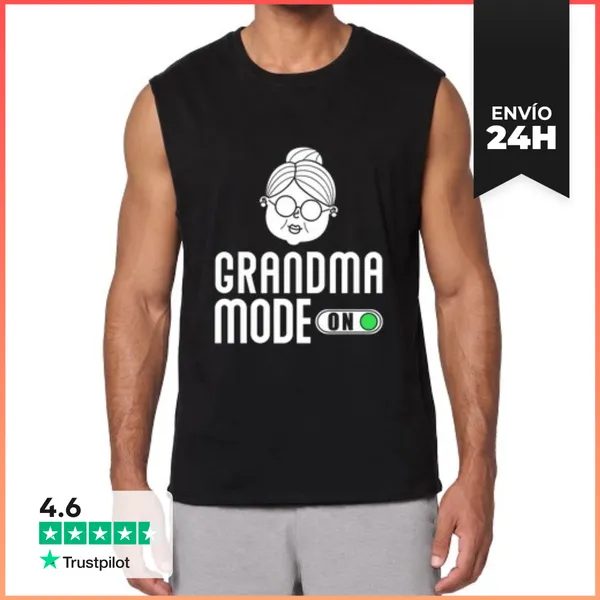 Camiseta Sin Mangas Futura Abuela Proclamación De Embarazo