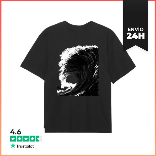 Camiseta Oversize Wild Surfing LaTostadora
