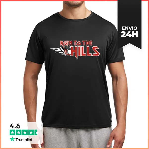 Camiseta Deportiva Hombre Run Hills LaTostadora