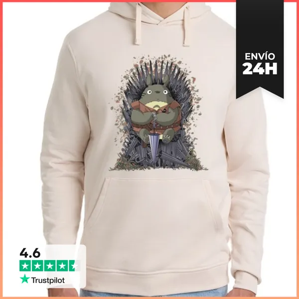 Sudadera Unisex Con Capucha The Umbrella Throne LaTostadora