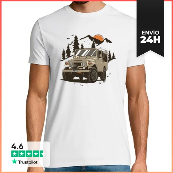 Camiseta Hombre Clásica FJ40 LaTostadora