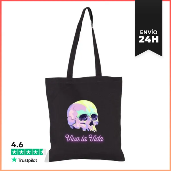 Bolsa De Tela Viva La Vida LaTostadora