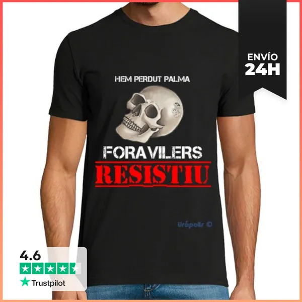 Camiseta Hombre Clásica Mallorca, Foravilers, Foravila, Palma,