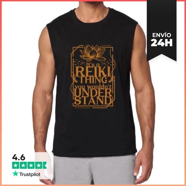 Camiseta Sin Mangas Practicante De Reiki LaTostadora