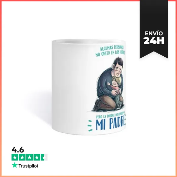 Taza Padre Heroe LaTostadora