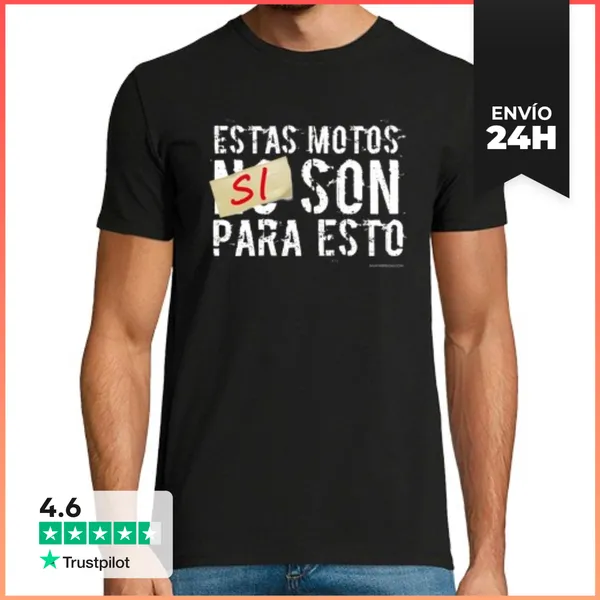 Camiseta Hombre Clásica Xavi Fabregas Estas Motos Si Son Para