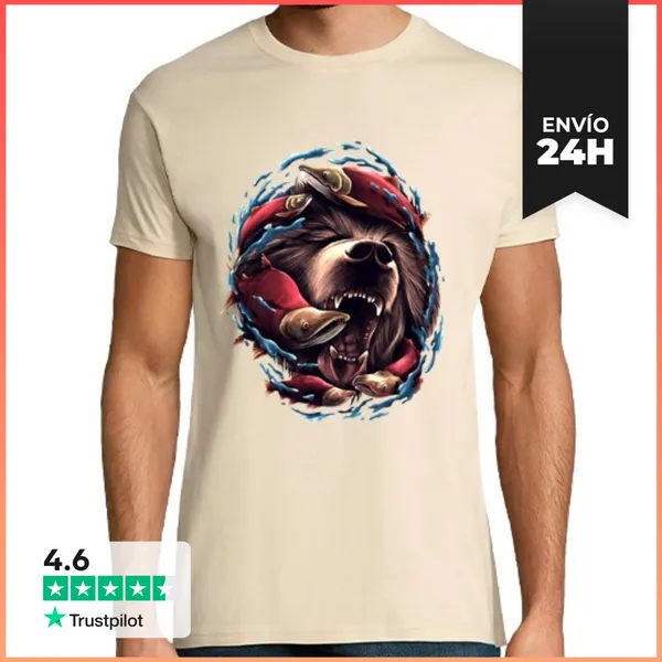 Camiseta Hombre Clásica Fiesta De La Bestia LaTostadora