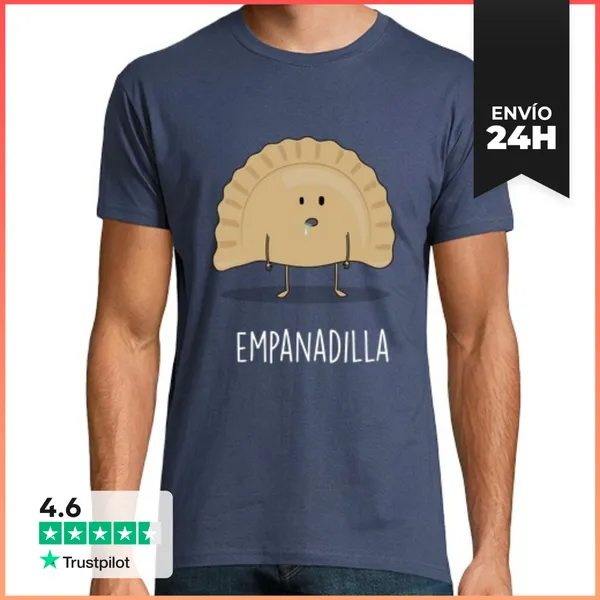 Camiseta Hombre Clásica Empanadilla LaTostadora
