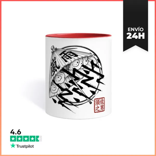 Taza De Colores Taza Paraguas Japones Kasa - Estilo Neo Japones