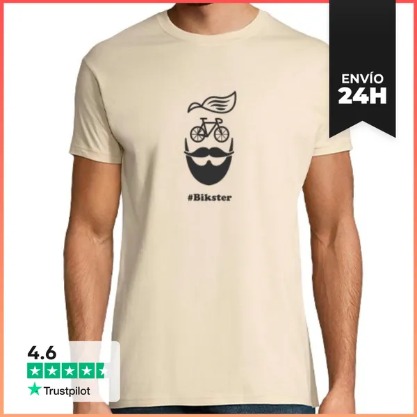 Camiseta Hombre Clásica Camiseta Hipster Para Los Amantes De Las