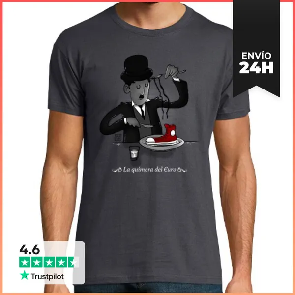Camiseta Hombre Clásica La Quimera Del Euro LaTostadora