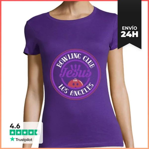 Camiseta Mujer Clásica Diseño 4447880 LaTostadora