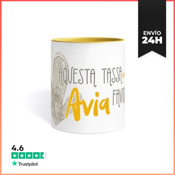 Taza De Colores Àvia Favorita LaTostadora