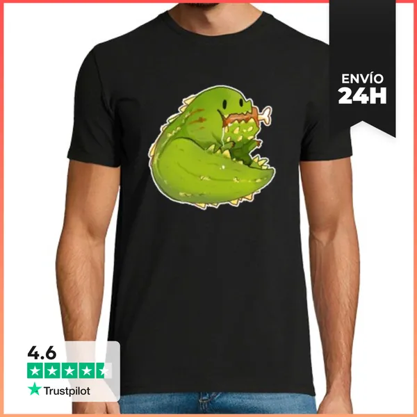 Camiseta Hombre Clásica Chibi Deviljho - Monster Hunter