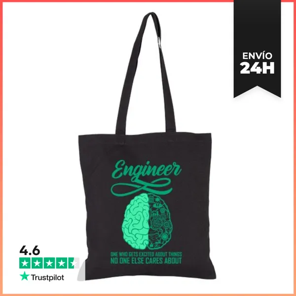 Bolsa De Tela Ingeniero Divertido Cita Ingeniero Dici LaTostadora