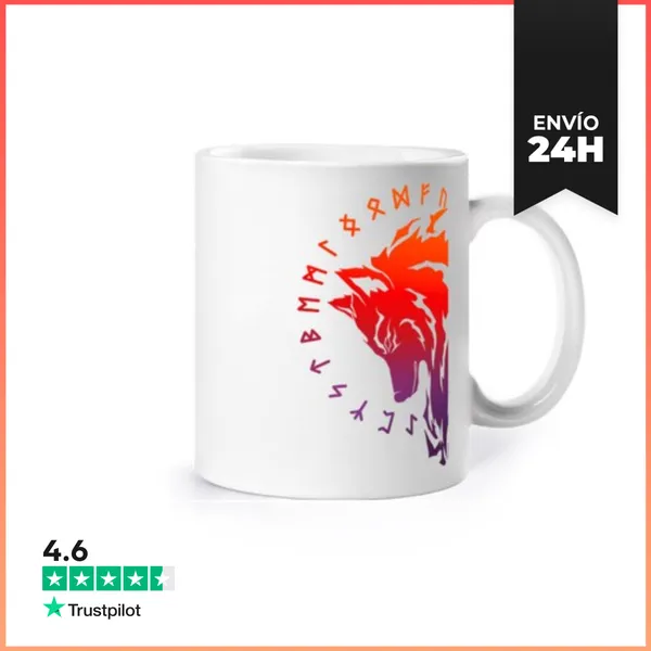 Taza Fenrir Vikingo LaTostadora