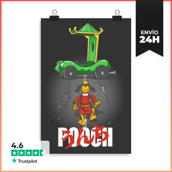 Póster Vertical Poochkira LaTostadora