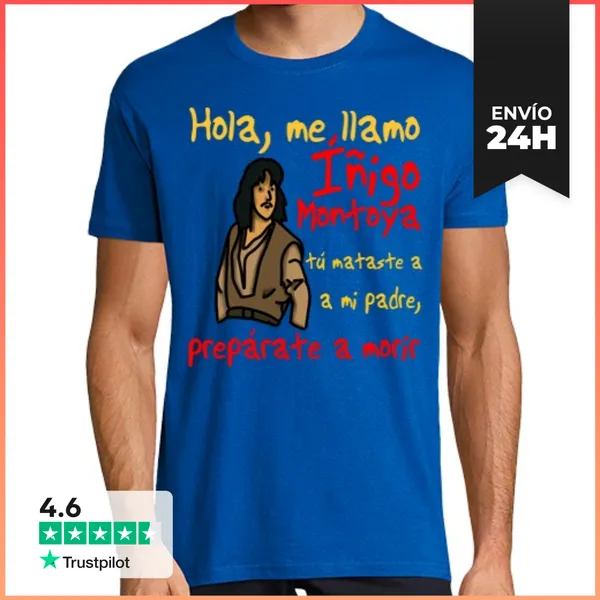Camiseta Hombre Clásica Camiseta Hombre Iñigo Montoya LaTostadora