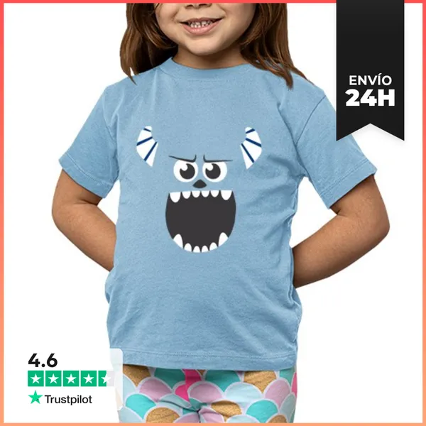 Camiseta Clásica Para Niños Camiseta Monstruos SA LaTostadora