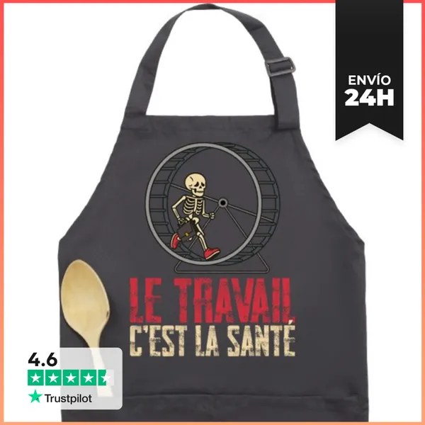 Delantal Premium Con Bolsillo Le Travail LaTostadora