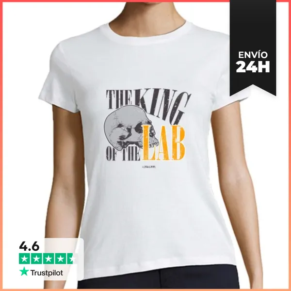 Camiseta Mujer Clásica The King Of The LAB Bones Jack Hodgins