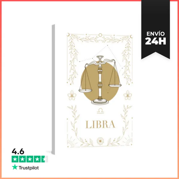 Lienzo Vertical Libra LaTostadora