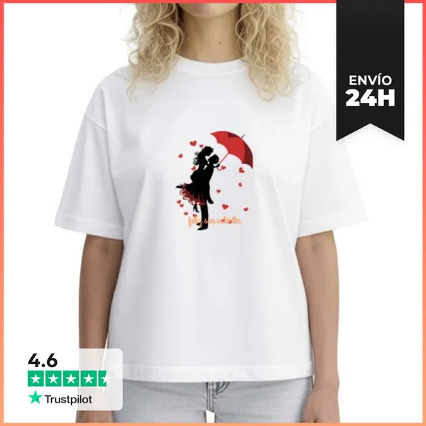 Camiseta Mujer Boxy Diseño 4760628 LaTostadora