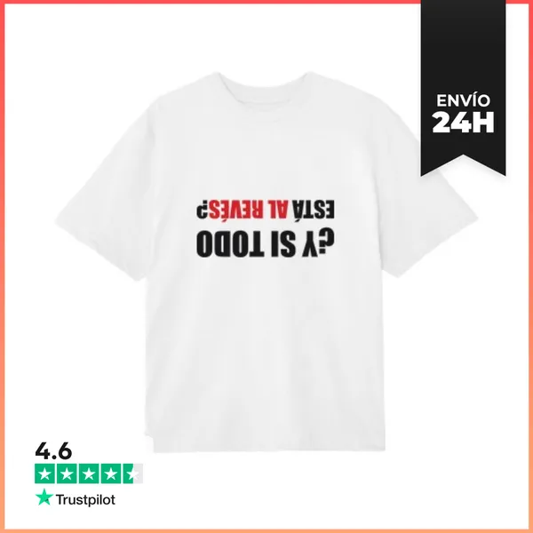 Camiseta Oversize Al Revés LaTostadora