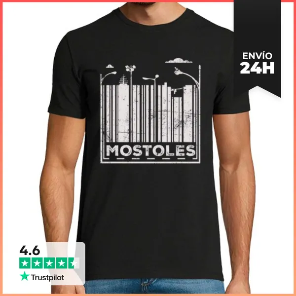 Camiseta Hombre Clásica Mostoles LaTostadora