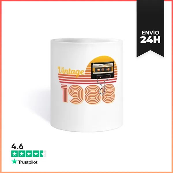 Taza Audio Vintage De 1988 LaTostadora