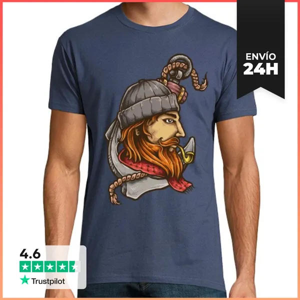 Camiseta Hombre Clásica Skipper LaTostadora