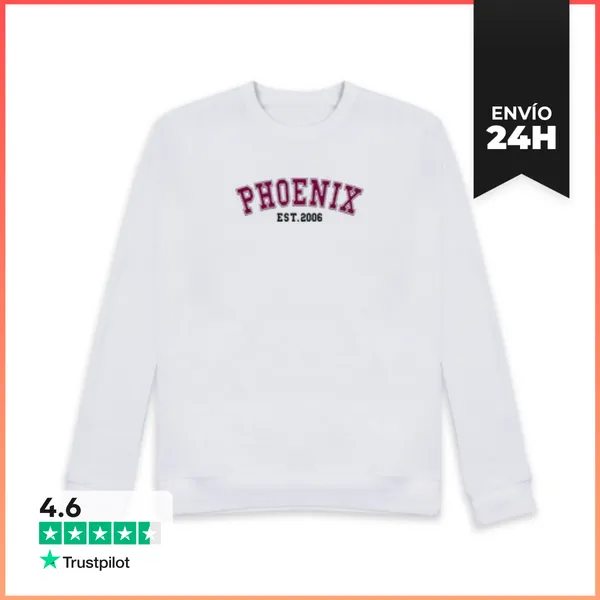 Sudadera Unisex Fénix Est 2006 LaTostadora