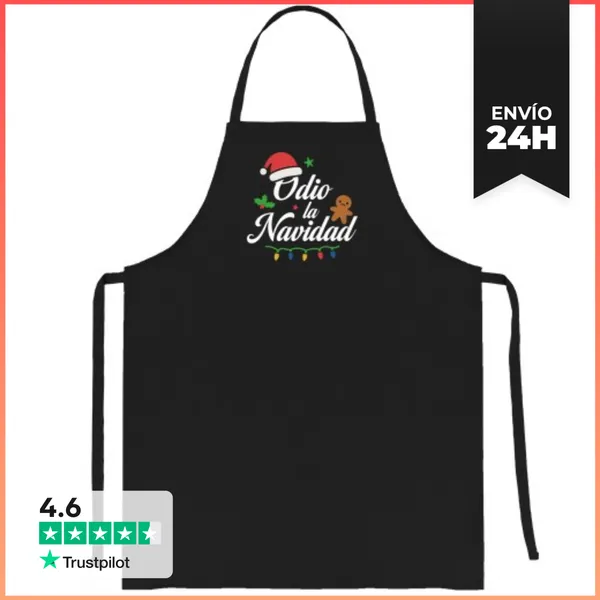 Delantal ODIO LA NAVIDAD LaTostadora