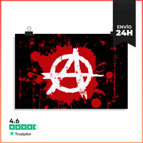 Póster Horizontal Anarchy LaTostadora