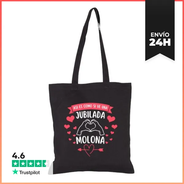 Bolsa De Tela Asi Es Como Se Ve Una Jubilada Molona LaTostadora