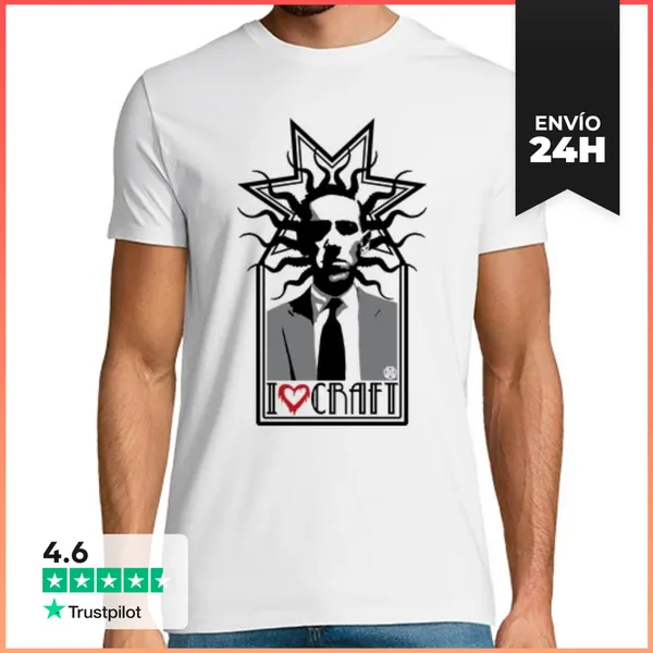 Camiseta Hombre Clásica I LOVE CRAFT (EDICIÓN ESPECIAL)